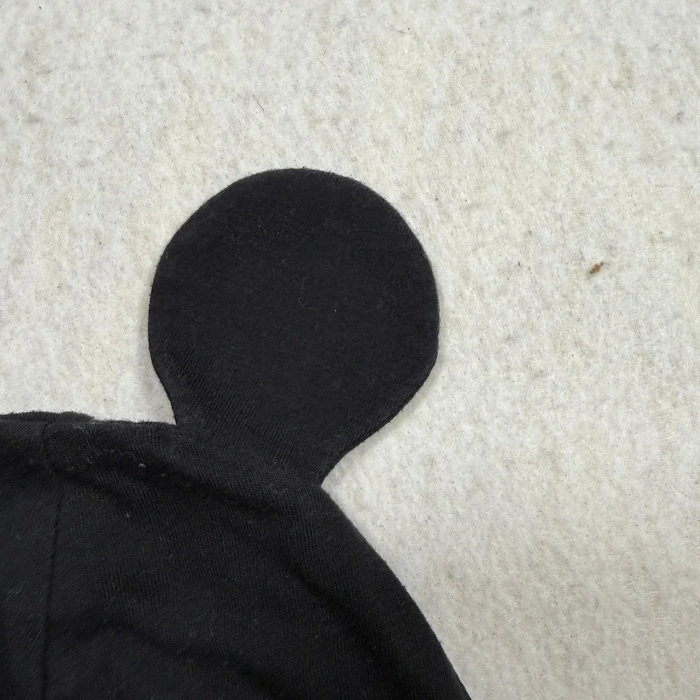 Disney Jumping Beans Baby Mouse Ear Beanie Hat Black 6 Month RN73277